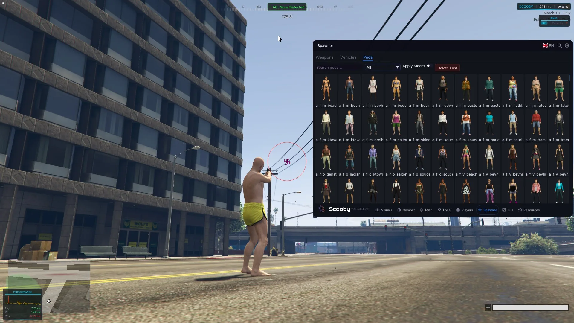 FiveM Ped Spawner